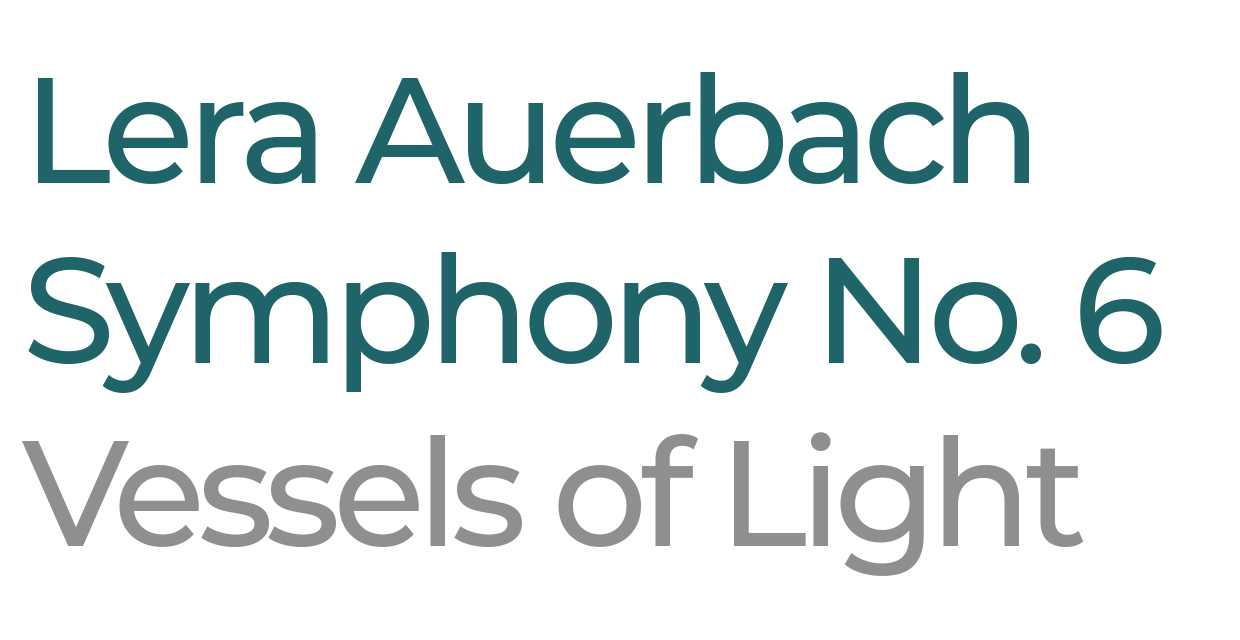 Auerbach: Symphony No. 6